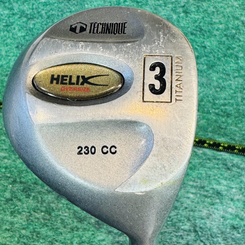 Vintage Technique 3 Oversize Fairway Wood Mens RH 230CC Titanium China Golf Club